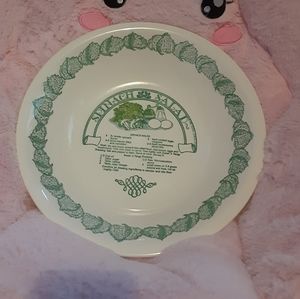 Large recipe salad bowl